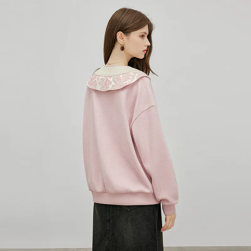 TOUCH Sweatshirts Women's Pink-4