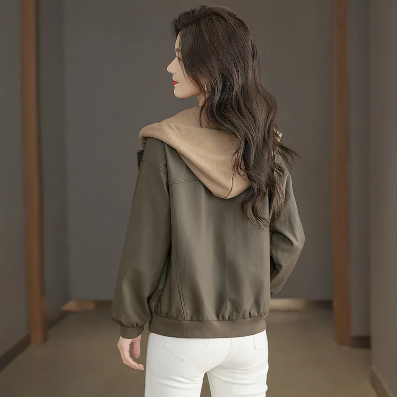 Cypress House Jackets & Coats Women's Army Green-3