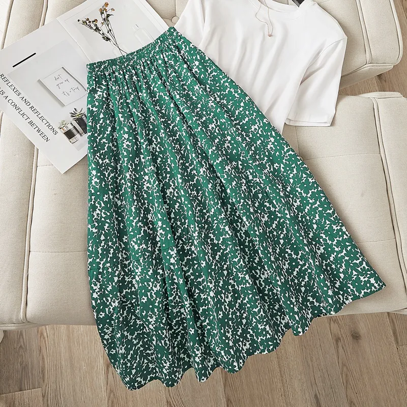 TOUCH Casual Long Skirts Women's-6