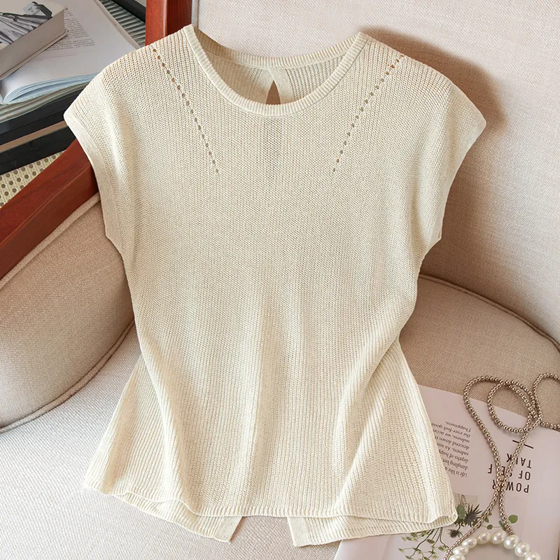 Cypress House Knitwear Women's Apricot-3