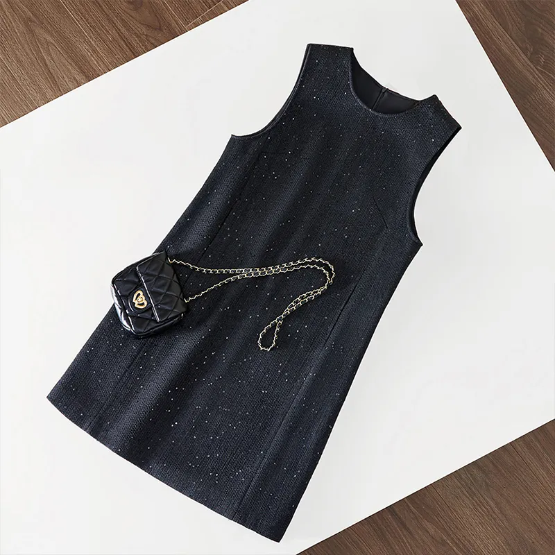 TOUCH Sleeveless Dress Women's Black-2
