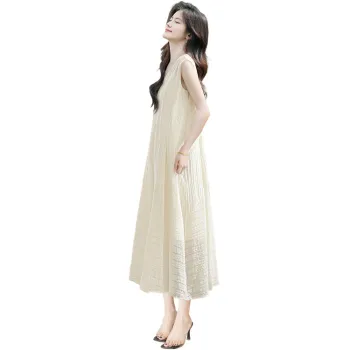 Cypress House Sleeveless Dress Women's Apricot