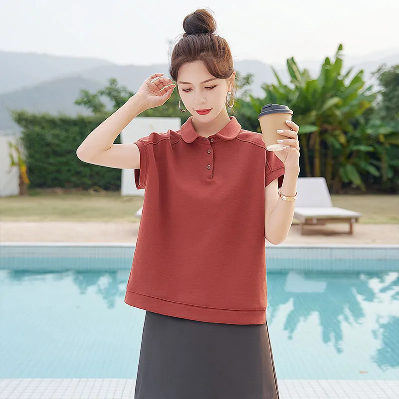 Cypress House T Shirt Women's Ancora Red-6