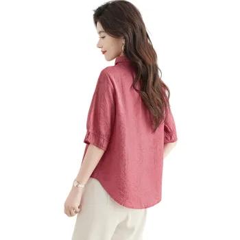Cypress House Shirt Women's Orange Red