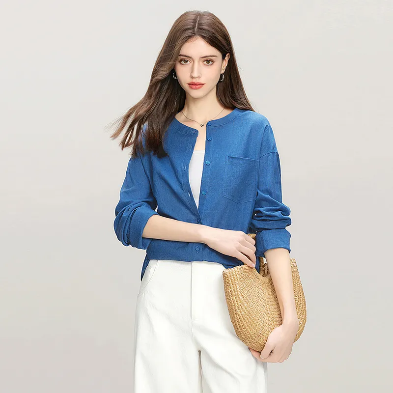 TOUCH Shirts Women's Dark Blue-2