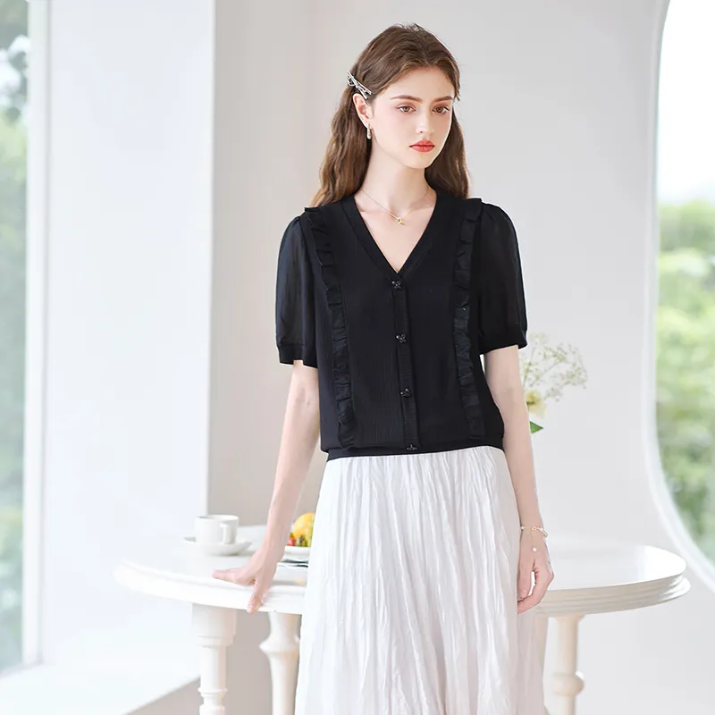 TOUCH T Shirts Women's Black-5