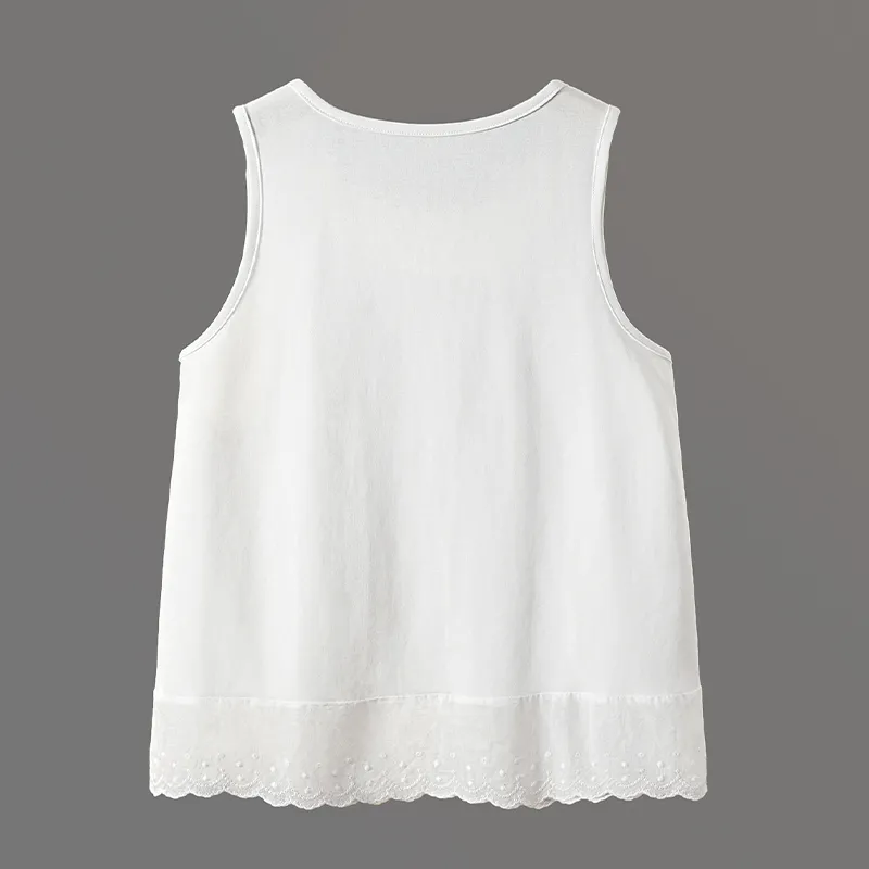 TOUCH Tank Tops Women's White-3
