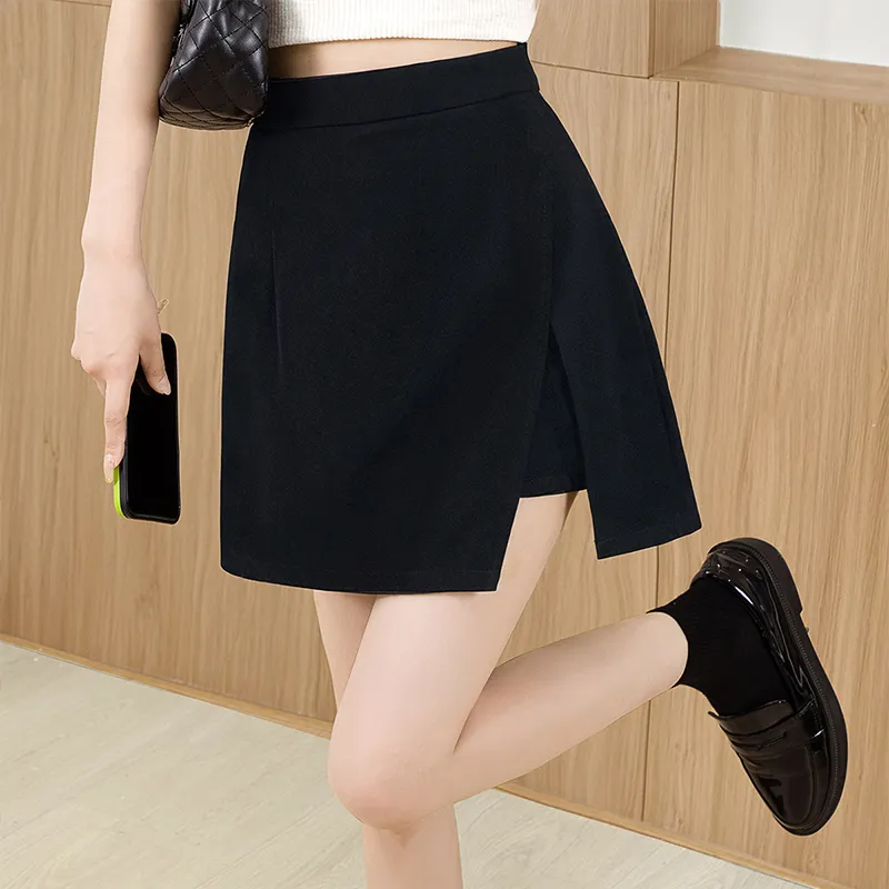 Cypress House Casual Short Skirts Women's Black-2