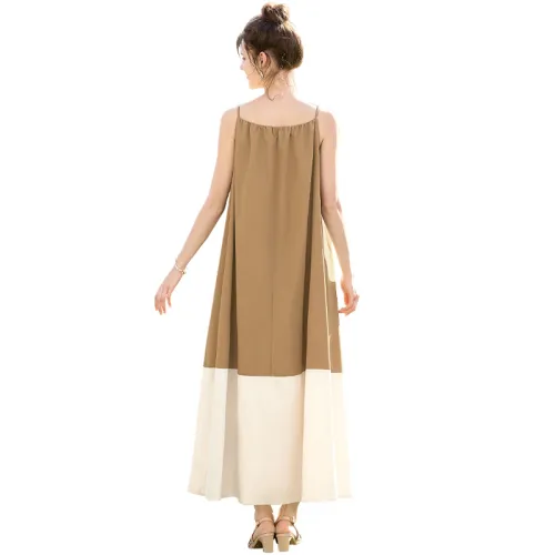 TOUCH Sleeveless Dress Women's Khaki
