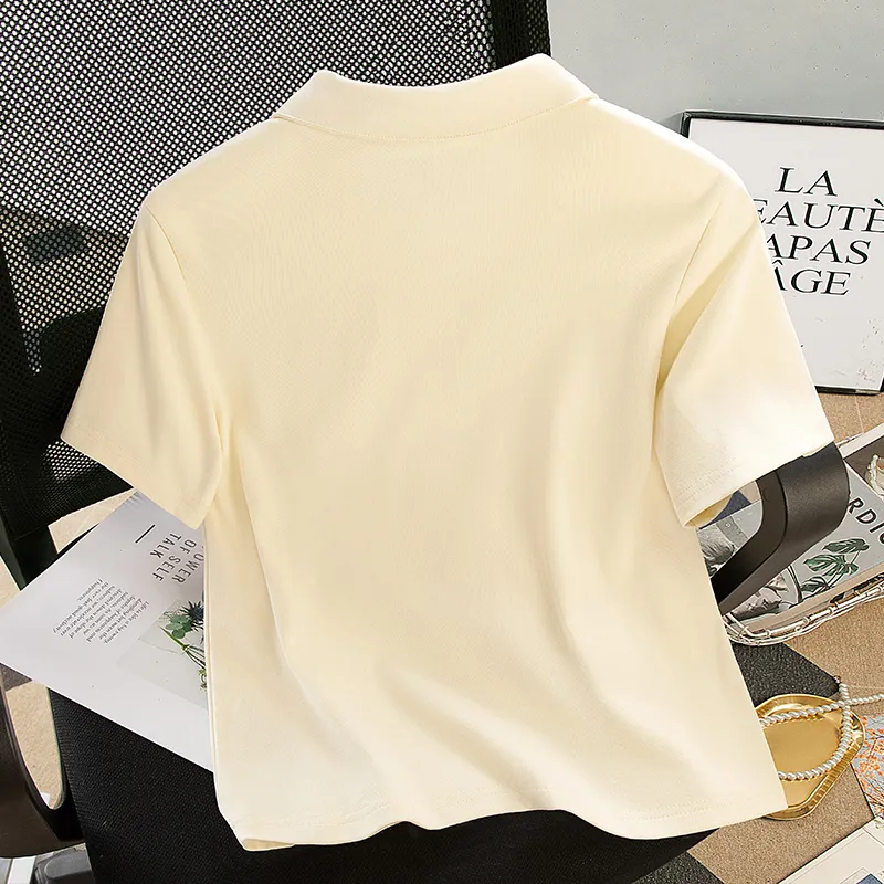 Cypress House T Shirts Women's Apricot-3