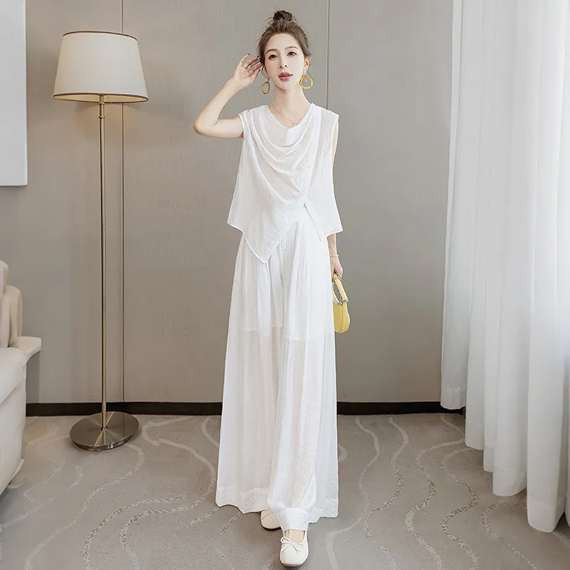 Cypress House Casual Suit Women's White-5