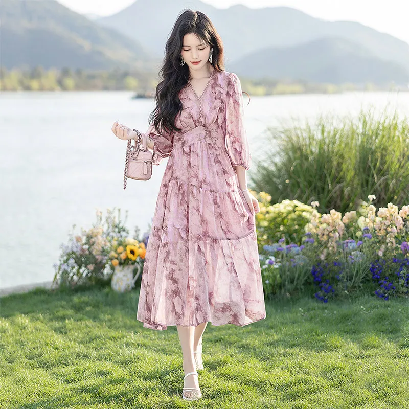 Cypress House Long Sleeved Dress Women's-2