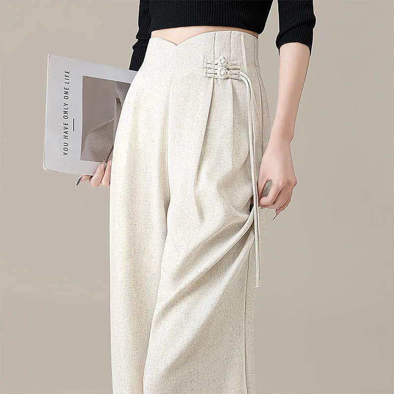 Cypress House Casual Pants Women's Greige-2