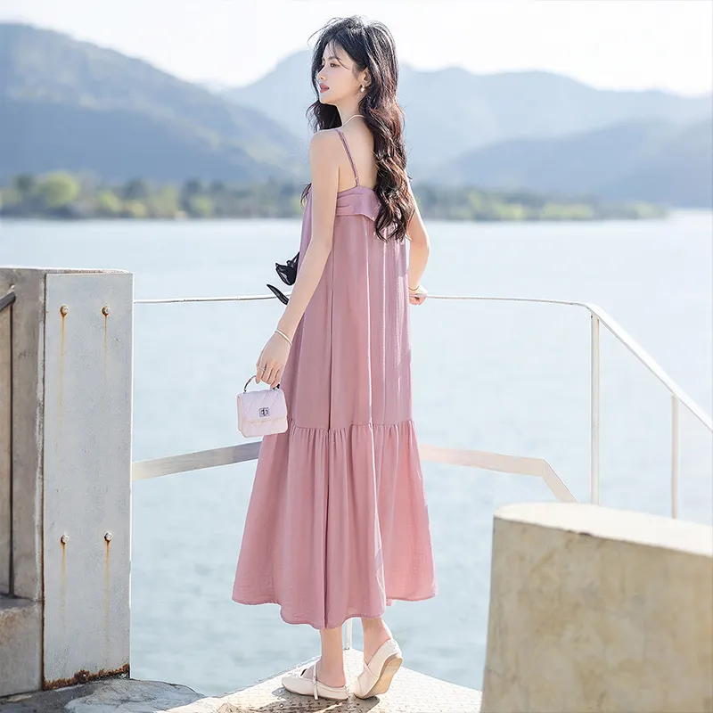 Cypress House Slip Dress Women's Pink-3