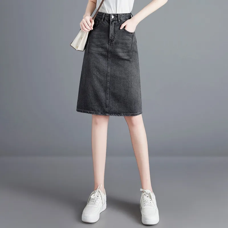 TOUCH Denim Short Skirts Women's-10