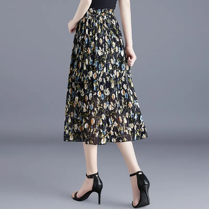 TOUCH Casual Long Skirts Women's-4