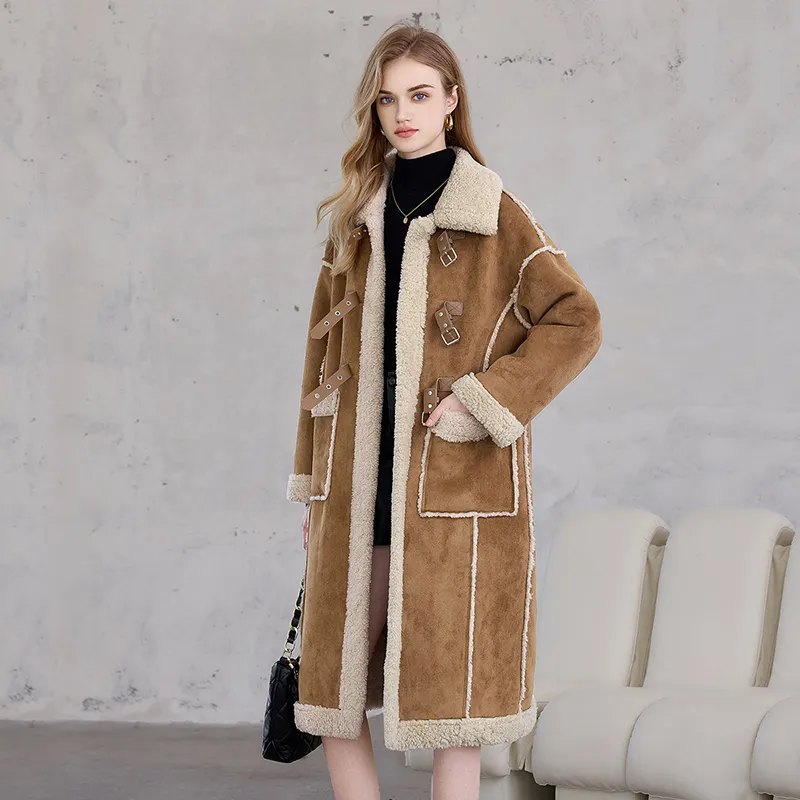 TOUCH Coats Women's Camel-2