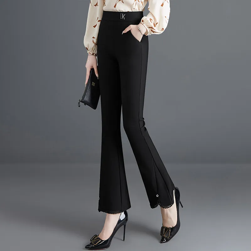 TOUCH Casual Pants Women's Black-6