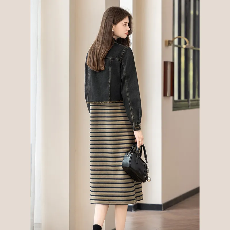 TOUCH Two Piece Skirt Sets Women's-3