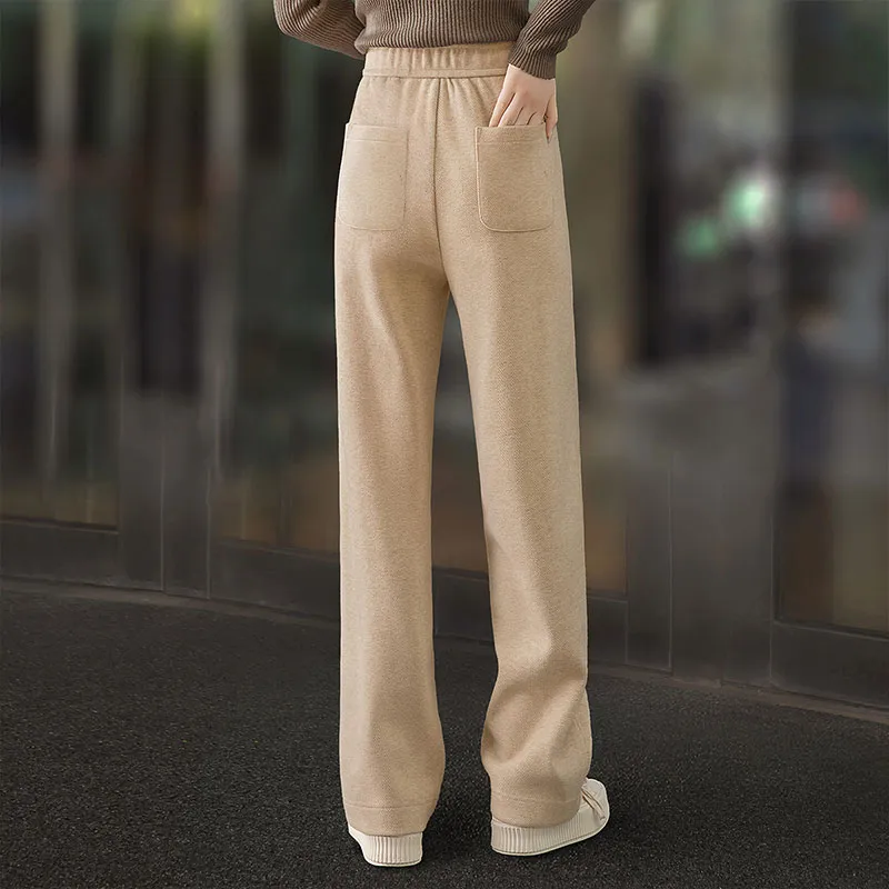 Cypress House Casual Pants Women's Beige Herringbone-3