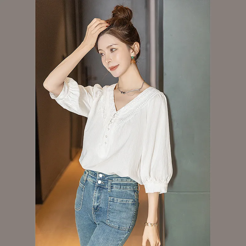 Cypress House Shirt Women's White-3