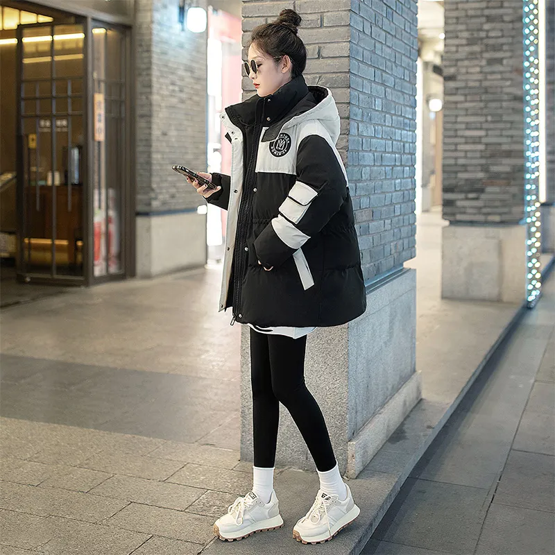 Cypress House Down Jacket Women's Black White-3