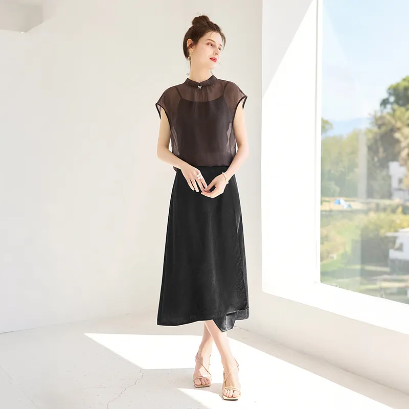 TOUCH Two Piece Skirt Sets Women's-2