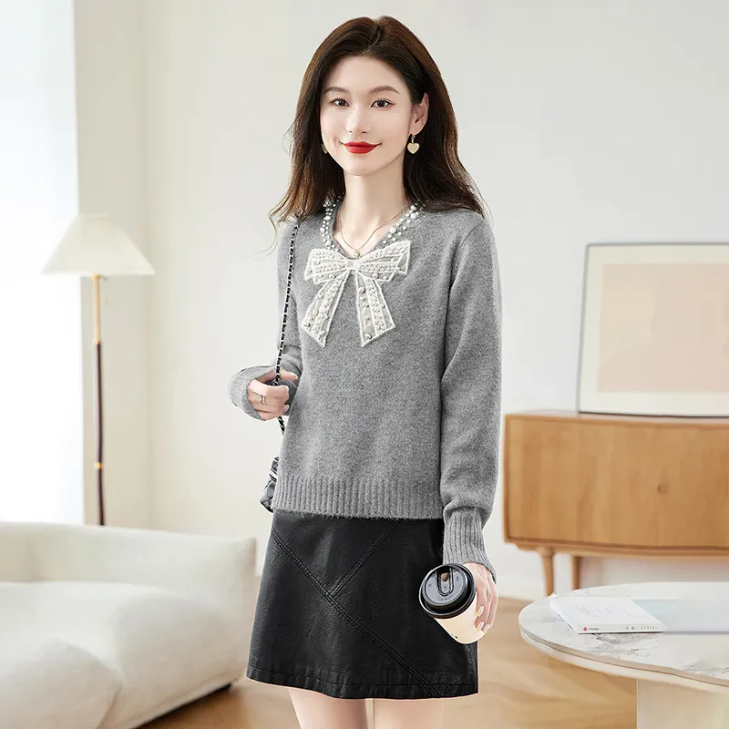 Cypress House Knitwear Women's Gray-4
