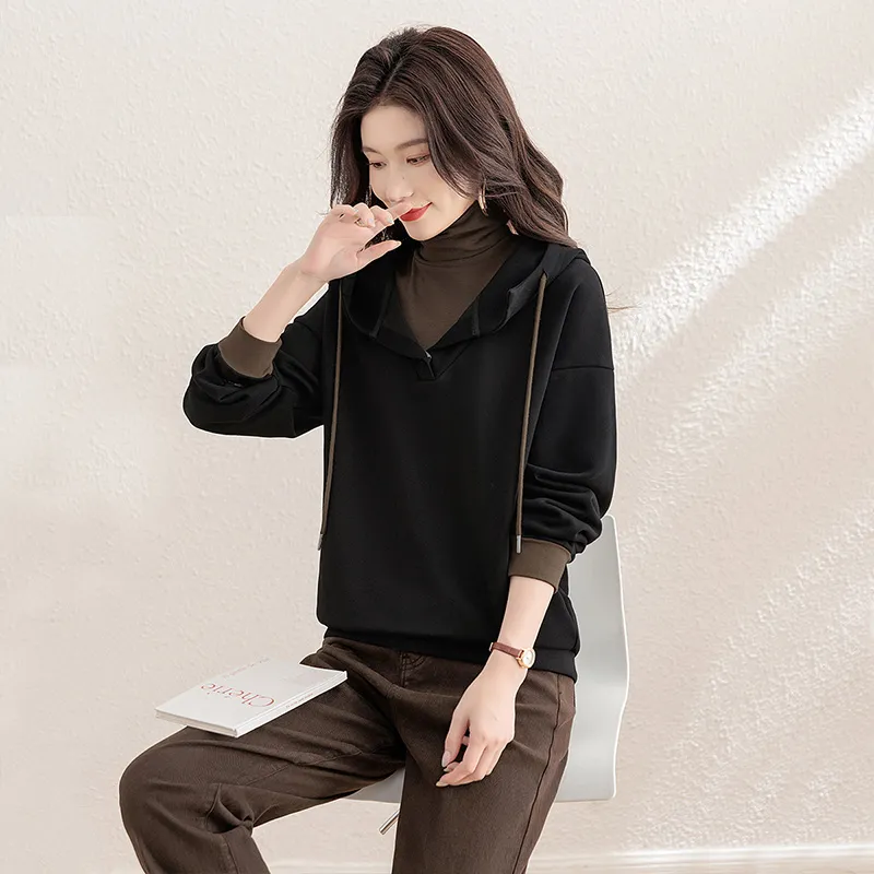Cypress House Sweatshirt Women's Black & Green-4