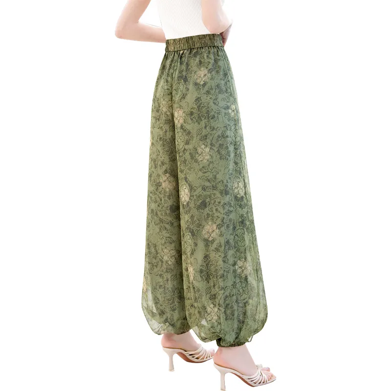 TOUCH Casual Pants Women's Dark Green-1