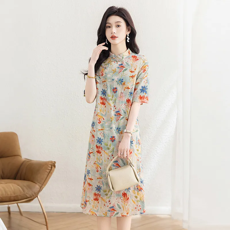 Cypress House Short Sleeved Dress Women's-5