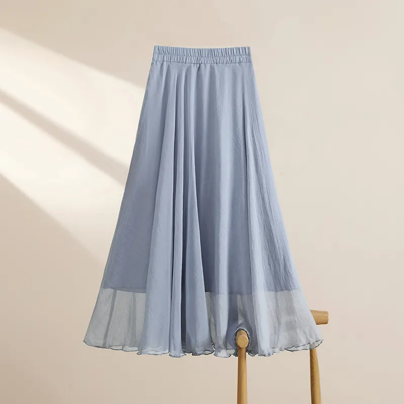 TOUCH Casual Long Skirts Women's-5