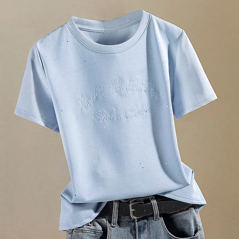 Cypress House T Shirt Women's Sky Blue-2
