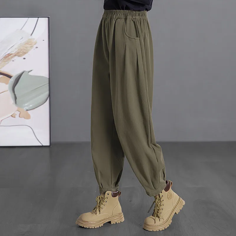 Cypress House Casual Pants Women's Dark Khaki-5