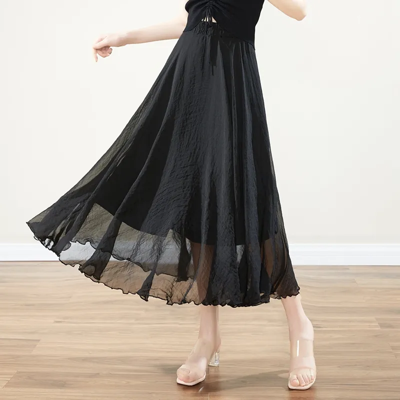 TOUCH Casual Long Skirts Women's-9