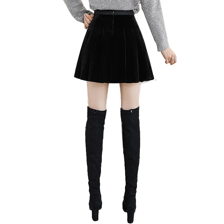 Cypress House Casual Short Skirts Women's Black-1