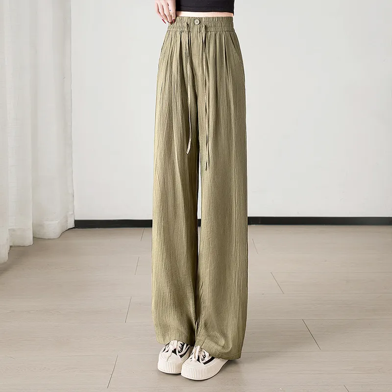 Cypress House Casual Pants Women's Pickle Green-3