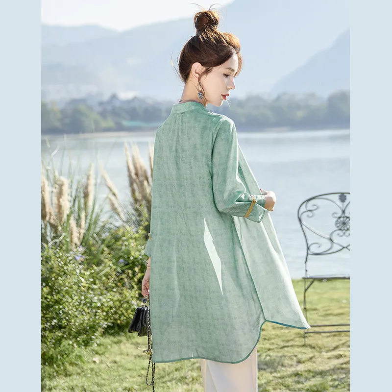 Cypress House Shirt Women's Turquoise-2