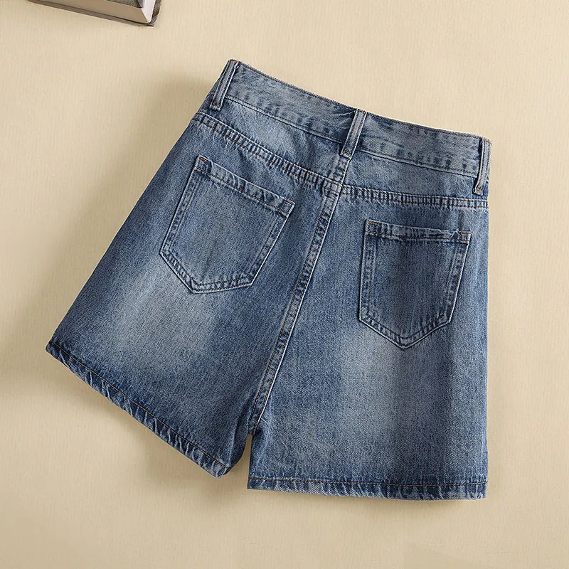 Cypress House Denim Shorts Women's Vintage Blue-3