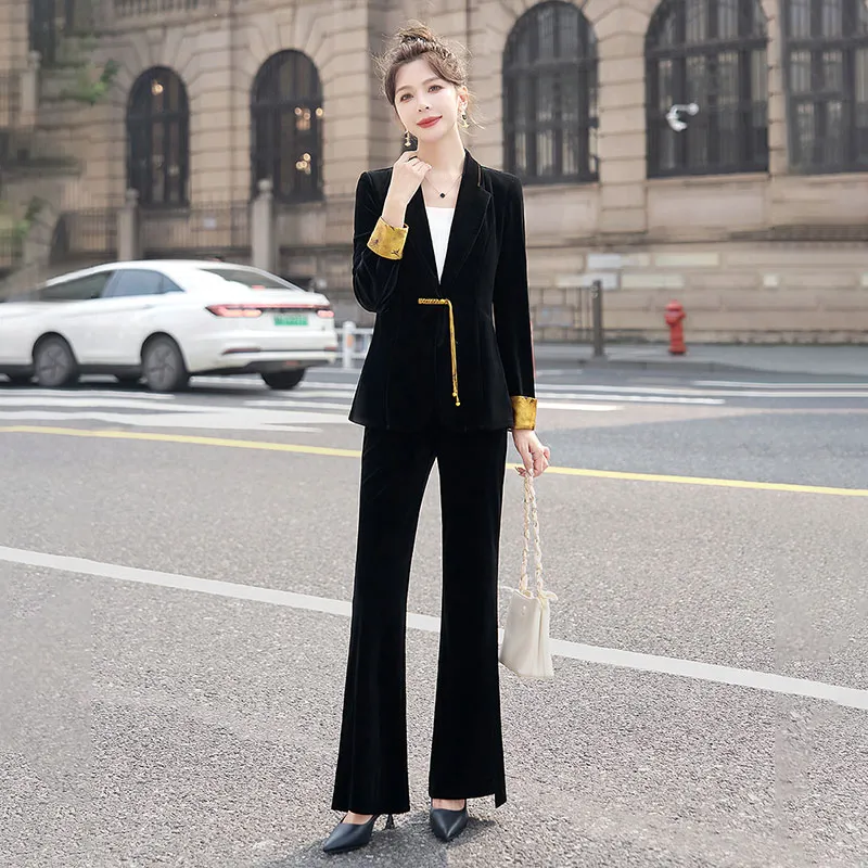 Cypress House Casual Suit Women's Black-3