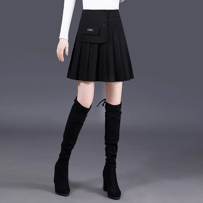 Cypress House Casual Short Skirts Women's Black-6