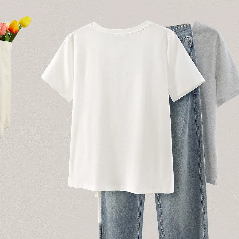 TOUCH T Shirts Women's White-3