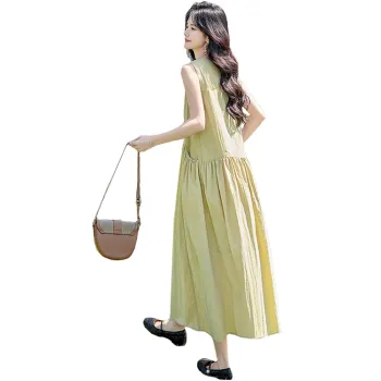 Cypress House Sleeveless Dress Women's Avocado Green