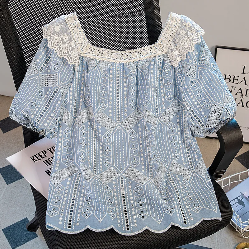 Cypress House Shirt Women's Blue-3