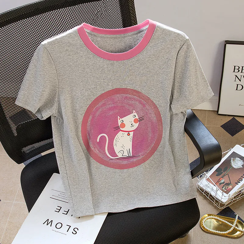 Cypress House T Shirt Women's Light Gray-2