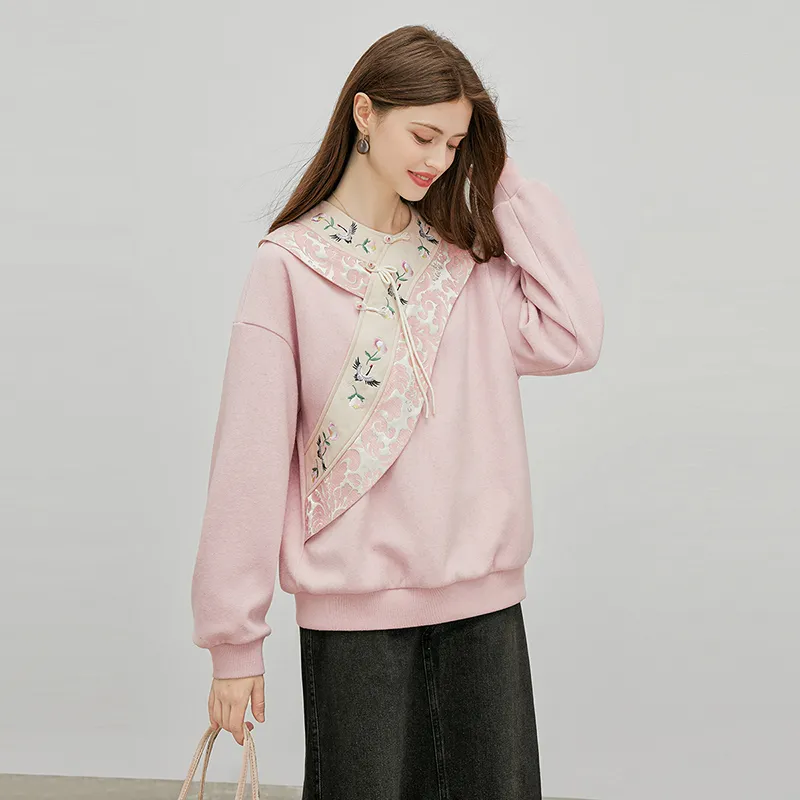 TOUCH Sweatshirts Women's Pink-3