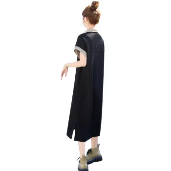 Cypress House Short Sleeved Dress Women's Black