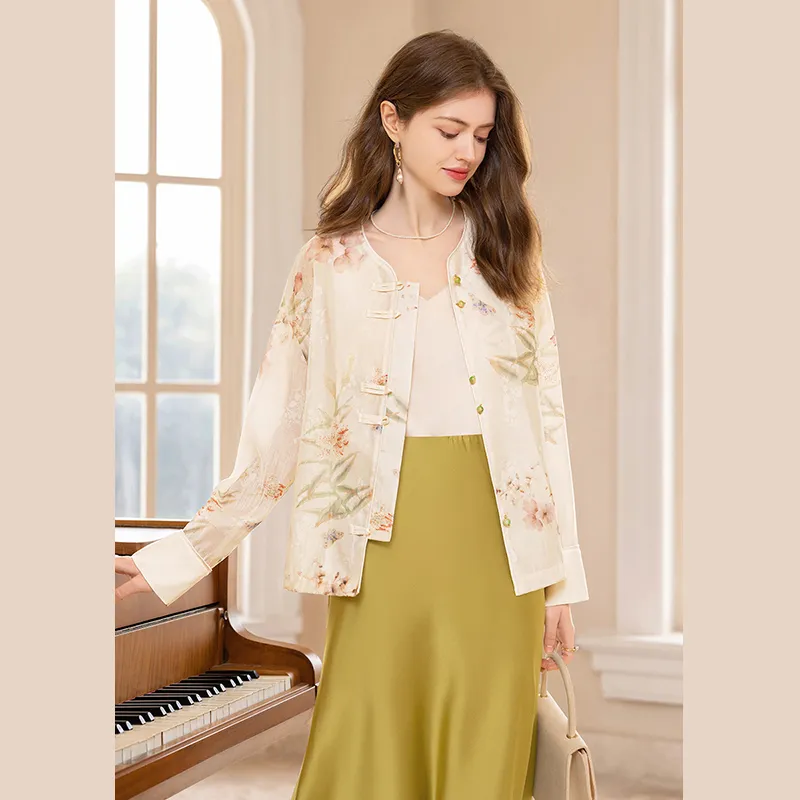 TOUCH Cropped Coat Women's Beige-1