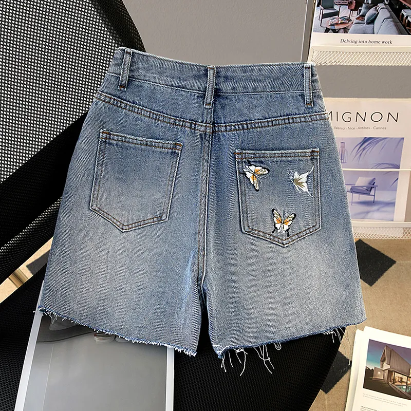 TOUCH Denim Shorts Women's Light Blue-2