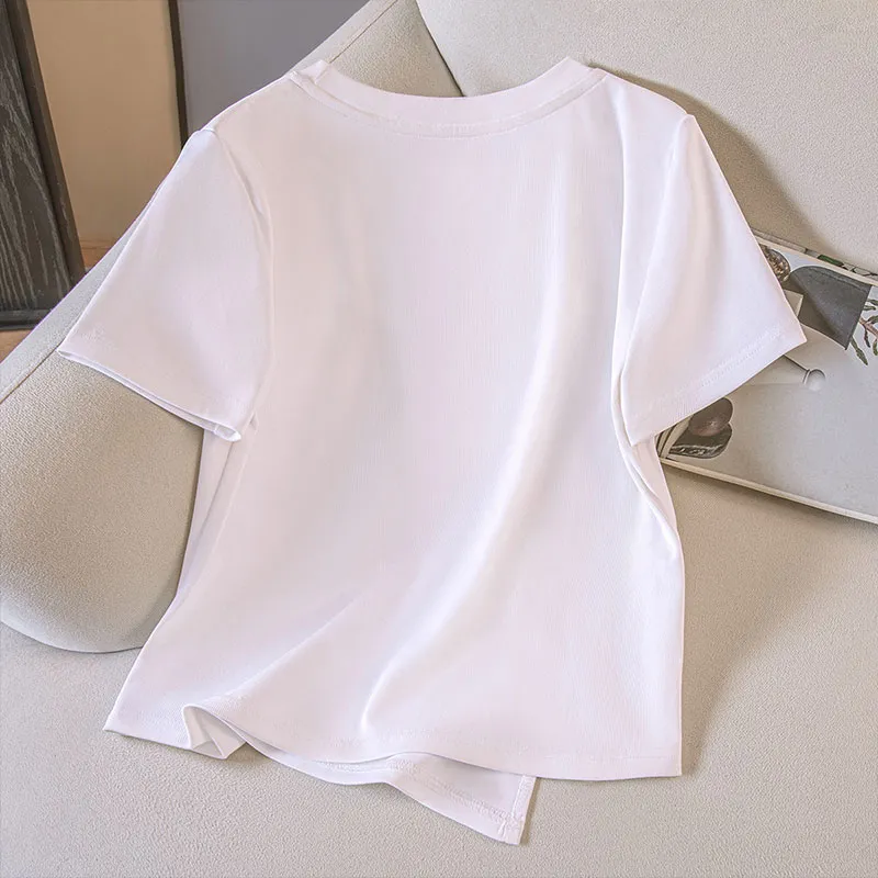 Cypress House T Shirts Women's White-3